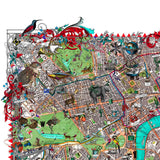 Lundunar Kort - Shard Gler Nal - Art Print - Kristjana S Williams Studio