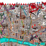 Lundunar Kort - Shard Gler Nal - Art Print - Kristjana S Williams Studio