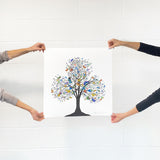 Map Hatter Spade - Alice Tree - Art Print - Kristjana S Williams Studio