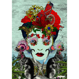 Mexican Sky Portrait - Art Print - Kristjana S Williams Studio