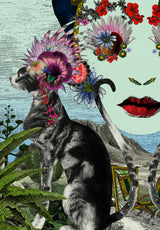 Mexican Sky Portrait - Art Print - Kristjana S Williams Studio