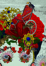 Mexican Sky Portrait - Art Print - Kristjana S Williams Studio