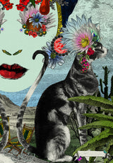 Mexican Sky Portrait - Art Print - Kristjana S Williams Studio