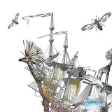 Navigating Draumaland - Art Print - Kristjana S Williams Studio