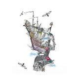 Navigating Draumaland - Art Print - Kristjana S Williams Studio