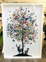 Nature Journey Tree - Althodleg Litagledi - Original 2019 - Kristjana S Williams Studio