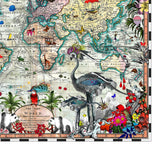 Navigators' Tracks & Discoveries of the World - Art Print - Kristjana S Williams Studio