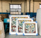 Navigators' Tracks & Discoveries of the World - Art Print - Kristjana S Williams Studio