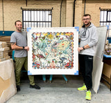 Navigators' Tracks & Discoveries of the World - Art Print - Kristjana S Williams Studio