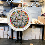 24 Hringlaga Heart of London - Art Print - Kristjana S Williams Studio