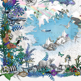 Norðurljósa Chaser - Iceland in the Sea - Art Print - Kristjana S Williams Studio