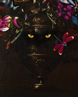 Oliu Kisa - Yellow Eyes - Art Print - Kristjana S Williams Studio