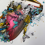 Makes my Heart Sing - Original Artwork Series 2022 - Kristjana S Williams Studio