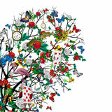 Red Rose Heart - Alice Tree - Art Print - Kristjana S Williams Studio