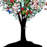 Red Rose Heart - Alice Tree - Art Print - Kristjana S Williams Studio