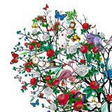 Red Rose Heart - Alice Tree - Art Print - Kristjana S Williams Studio