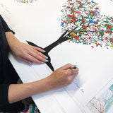 Red Rose Heart - Alice Tree - Art Print - Kristjana S Williams Studio