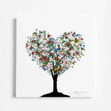 Red Rose Heart - Alice Tree - Art Print - Kristjana S Williams Studio