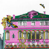 Reptilian Rosa Holl - Art Print - Kristjana S Williams Studio