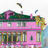 Reptilian Rosa Holl - Art Print - Kristjana S Williams Studio