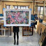 Sailing the Pink Sea Heimskort - Art Print - Kristjana S Williams Studio