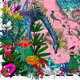 Sailing the Pink Sea Heimskort - Art Print - Kristjana S Williams Studio