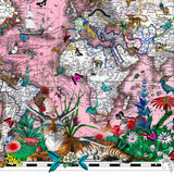 Sailing the Pink Sea Heimskort - Art Print - Kristjana S Williams Studio