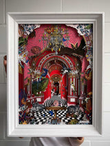 The Scarlet Vermilion Palace - Diorama - Kristjana S Williams Studio