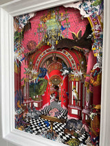 The Scarlet Vermilion Palace - Diorama - Kristjana S Williams Studio