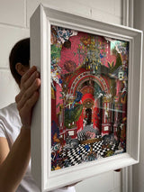 The Scarlet Vermilion Palace - Diorama - Kristjana S Williams Studio