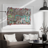 Lundunar Kort - Shard Gler Nal - Art Print - Kristjana S Williams Studio