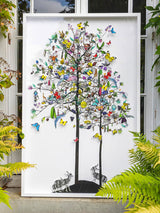 The Feast - Tvöföld Tré - Original Artwork 2021 - Kristjana S Williams Studio