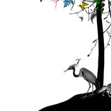 The London Aesop tree - Art Print - Kristjana S Williams Studio