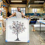 Trur & Tryggur - Aesop Tree - Art Print - Kristjana S Williams Studio