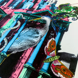 Reptilian Rosa Kirkja - Art Print - Kristjana S Williams Studio