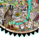 Vestur Uglu London - Art Print - Kristjana S Williams Studio