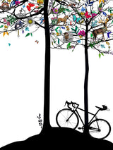 A walk in the park - Art Print - Kristjana S Williams Studio