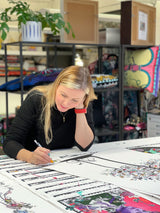 A walk in the park - Art Print - Kristjana S Williams Studio