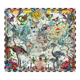 Navigators' Tracks & Discoveries of the World - Art Print - Kristjana S Williams Studio