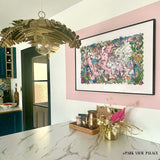 Sailing the Pink Sea Heimskort - Art Print - Kristjana S Williams Studio