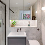 Sailing the Pink Sea Heimskort - Art Print - Kristjana S Williams Studio