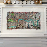 Lundunar Kort - Shard Gler Nal - Art Print - Kristjana S Williams Studio