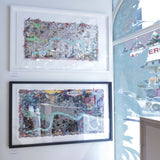 Lundunar Kort - Shard Gler Nal - Art Print - Kristjana S Williams Studio