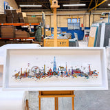 The London Skyline – Kettir og Kóngar - 3D Artwork - Kristjana S Williams Studio