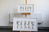 Skeletal Landscape - Small - Framed Artwork - Kristjana S Williams Studio