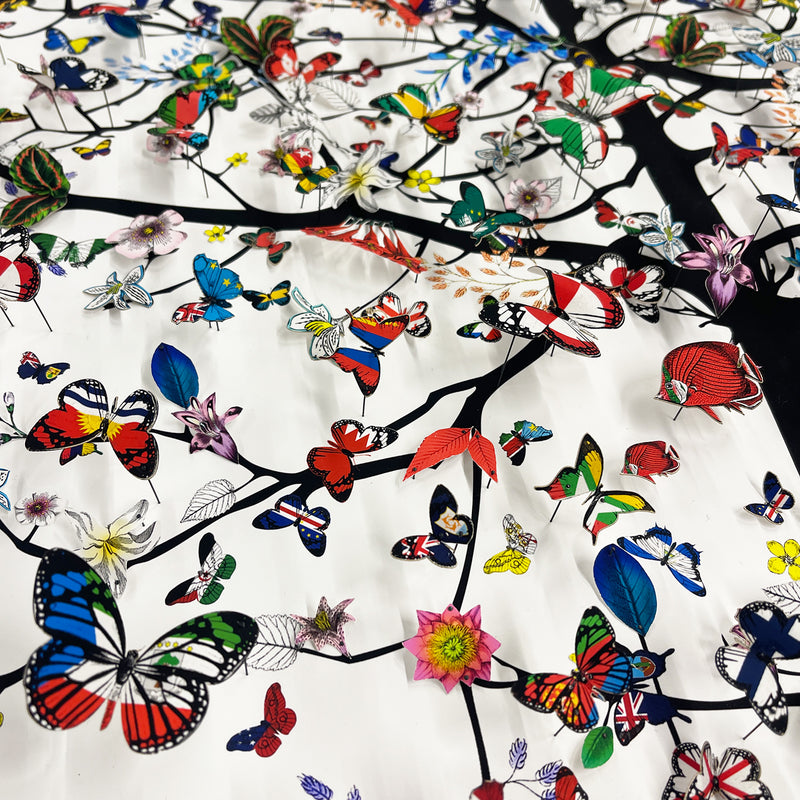 International Butterfly Tré Original Artwork - Kristjana S Williams Studio