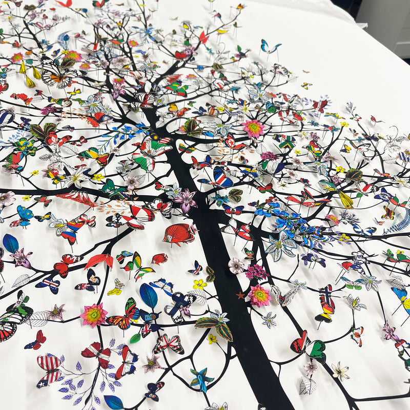 International Butterfly Tré Original Artwork - Kristjana S Williams Studio