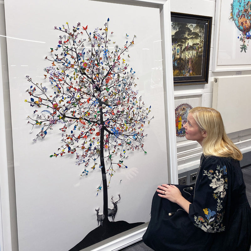 International Butterfly Tré Original Artwork - Kristjana S Williams Studio