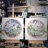 Austur Elephant London - Art Print - Kristjana S Williams Studio