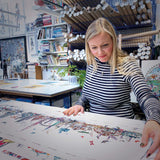 Arkitektur Lunduna Skyline - Art Print - Kristjana S Williams Studio